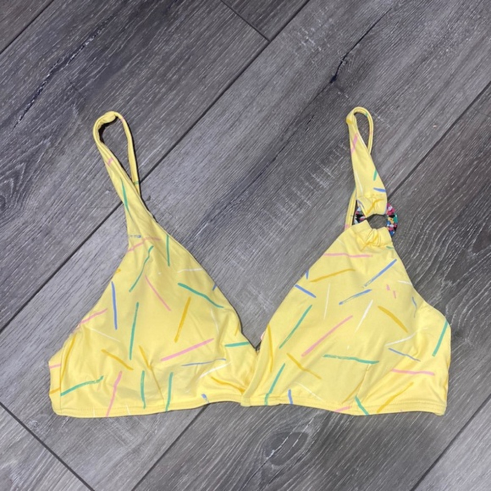 NWOT! ONIA Women’s Ashley Bikini Dash Honey Top